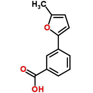 3-(5-Methyl-2-furyl)benzoic acidStructure,400746-01-2Structure 3-(5-Methyl-2-furyl)benzoic acid Structure,400746-01-2Structure