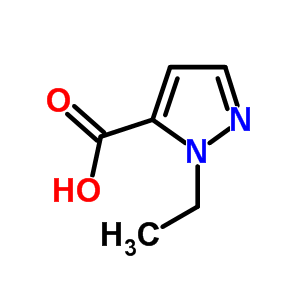 1-Ethyl-1H-pyrazole-5-carboxylic acidStructure,400755-43-3Structure 1-Ethyl-1H-pyrazole-5-carboxylic acid Structure,400755-43-3Structure