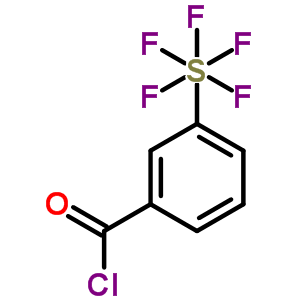 3-(五氟磺?；?苯甲酰氯結(jié)構(gòu)式_401892-81-7結(jié)構(gòu)式