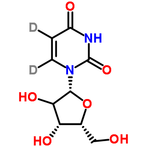 Uridine-5,6-d2Structure,40632-21-1Structure Uridine-5,6-d2 Structure,40632-21-1Structure