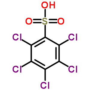 2,3,4,5,6-Pentachlorobenzenesulfonic acidStructure,40707-29-7Structure 2,3,4,5,6-Pentachlorobenzenesulfonic acid Structure,40707-29-7Structure