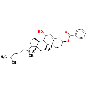 7Alpha-hydroxycholesterol3-benzoateStructure,40824-59-7Structure 7Alpha-hydroxycholesterol3-benzoate Structure,40824-59-7Structure