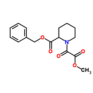 alfa-氧代[(苯基甲氧基)羰基]-1-哌啶乙酸甲酯結(jié)構(gòu)式_409366-76-3結(jié)構(gòu)式