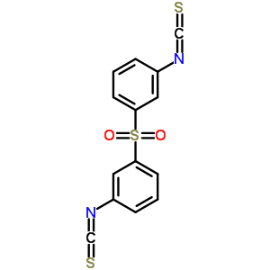 Benzene,1,1-sulfonylbis[3-isothiocyanato-Structure,40939-76-2Structure Benzene,1,1-sulfonylbis[3-isothiocyanato- Structure,40939-76-2Structure
