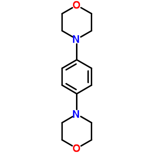 1,4-DimorpholinobenzeneStructure,4096-22-4Structure 1,4-Dimorpholinobenzene Structure,4096-22-4Structure