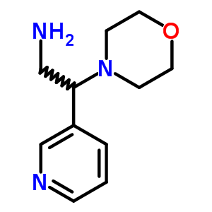 2-嗎啉-4-基-2-吡啶-3-乙胺結(jié)構(gòu)式_410544-52-4結(jié)構(gòu)式
