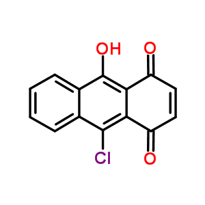 9-Chloro-10-hydroxy-anthracene-1,4-dioneStructure,41099-45-0Structure 9-Chloro-10-hydroxy-anthracene-1,4-dione Structure,41099-45-0Structure