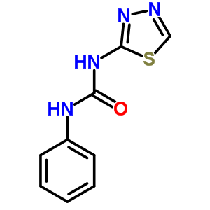 Urea,n-phenyl-n-1,3,4-thiadiazol-2-yl-Structure,41118-83-6Structure Urea,n-phenyl-n-1,3,4-thiadiazol-2-yl- Structure,41118-83-6Structure