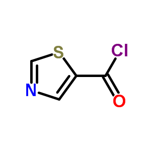 1,3-噻唑-5-甲酰氯結(jié)構(gòu)式_41125-73-9結(jié)構(gòu)式