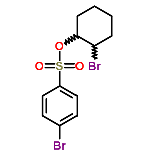 1-Bromo-4-(2-bromocyclohexyl)oxysulfonyl-benzeneStructure,41914-96-9Structure 1-Bromo-4-(2-bromocyclohexyl)oxysulfonyl-benzene Structure,41914-96-9Structure