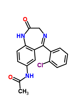 7-AcetamidoclonazepamStructure,41993-30-0Structure 7-Acetamidoclonazepam Structure,41993-30-0Structure