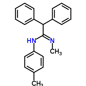 N-methyl-n-(4-methylphenyl)-2,2-diphenyl-ethanimidamideStructure,4202-69-1Structure N-methyl-n-(4-methylphenyl)-2,2-diphenyl-ethanimidamide Structure,4202-69-1Structure