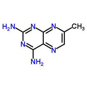 (9ci)-7-甲基-2,4-蝶啶二胺結(jié)構(gòu)式_4215-07-0結(jié)構(gòu)式