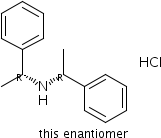 (R,r)-(+)-雙(alpha-甲基芐基)胺鹽酸鹽結(jié)構(gòu)式_42287-48-9結(jié)構(gòu)式