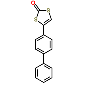 4-(4-Phenylphenyl)-1,3-dithiol-2-oneStructure,42574-13-0Structure 4-(4-Phenylphenyl)-1,3-dithiol-2-one Structure,42574-13-0Structure