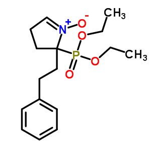 2-(Diethoxyphosphoryl)-2-phenethyl-3,4-dihydro-2h-pyrrole 1-oxideStructure,436099-08-0Structure 2-(Diethoxyphosphoryl)-2-phenethyl-3,4-dihydro-2h-pyrrole 1-oxide Structure,436099-08-0Structure