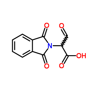 2H-isoindole-2-aceticacid, a-formyl-1,3-dihydro-1,3-dioxo-Structure,4443-29-2Structure 2H-isoindole-2-aceticacid, a-formyl-1,3-dihydro-1,3-dioxo- Structure,4443-29-2Structure