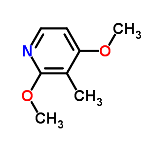 Pyridine, 2,4-dimethoxy-3-methyl-(9ci)Structure,451458-80-3Structure Pyridine, 2,4-dimethoxy-3-methyl-(9ci) Structure,451458-80-3Structure