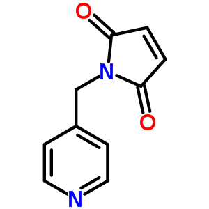 1H-pyrrole-2,5-dione,1-(4-pyridinylmethyl)-Structure,46277-44-5Structure 1H-pyrrole-2,5-dione,1-(4-pyridinylmethyl)- Structure,46277-44-5Structure
