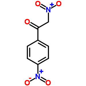 Ethanone,2-nitro-1-(4-nitrophenyl)-Structure,46417-99-6Structure Ethanone,2-nitro-1-(4-nitrophenyl)- Structure,46417-99-6Structure