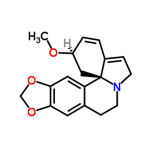 (3beta)-1,2,6,7-四去氫-3-甲氧基-15,16-[亞甲基二(氧基)]-刺桐烷結構式_466-77-3結構式