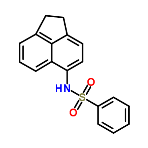Benzenesulfonamide, n-(1,2-dihydro-5-acenaphthylenyl)-Structure,4709-70-0Structure Benzenesulfonamide, n-(1,2-dihydro-5-acenaphthylenyl)- Structure,4709-70-0Structure