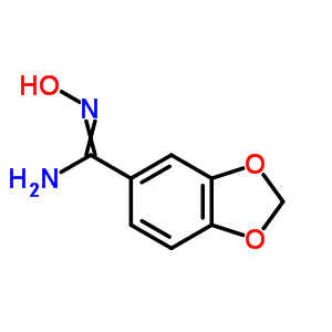 N-hydroxy-1,3-benzodioxole-5-carboximidamideStructure,4720-72-3Structure N-hydroxy-1,3-benzodioxole-5-carboximidamide Structure,4720-72-3Structure