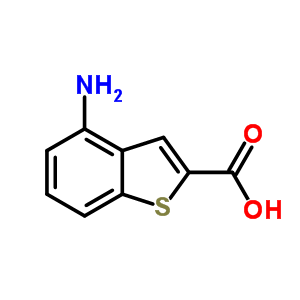 Benzo[b]thiophene-2-carboxylic acid, 4-amino-(9ci) Structure,478076-38-9Structure