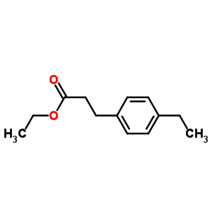 3-(4-Ethyl-phenyl)-propionic acid ethyl esterStructure,488814-80-8Structure 3-(4-Ethyl-phenyl)-propionic acid ethyl ester Structure,488814-80-8Structure
