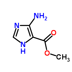 1H-imidazole-4-carboxylicacid,5-amino-,methylester(9ci)Structure,4919-00-0Structure 1H-imidazole-4-carboxylicacid,5-amino-,methylester(9ci) Structure,4919-00-0Structure