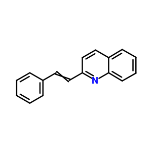 Quinoline,2-(2-phenylethenyl)-Structure,4945-26-0Structure Quinoline,2-(2-phenylethenyl)- Structure,4945-26-0Structure