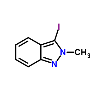 2H-Indazole, 3-iodo-2-methyl-Structure,49572-64-7Structure 2H-Indazole, 3-iodo-2-methyl- Structure,49572-64-7Structure