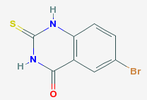 6-Bromo-2-mercaptoquinazolin-4-olStructure,49681-96-1Structure 6-Bromo-2-mercaptoquinazolin-4-ol Structure,49681-96-1Structure