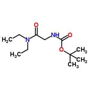 Diethylcarbamoylmethyl-carbamic acid tert-butyl esterStructure,500871-60-3Structure Diethylcarbamoylmethyl-carbamic acid tert-butyl ester Structure,500871-60-3Structure