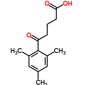 5-(2,4,6-Trimethylphenyl)-5-oxovaleric acidStructure,500892-07-9Structure 5-(2,4,6-Trimethylphenyl)-5-oxovaleric acid Structure,500892-07-9Structure