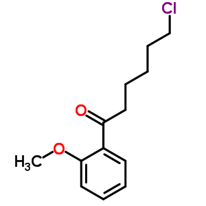 6-Chloro-1-(2-methoxyphenyl)-1-oxohexaneStructure,501083-60-9Structure 6-Chloro-1-(2-methoxyphenyl)-1-oxohexane Structure,501083-60-9Structure