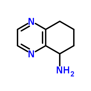 5,6,7,8-Tetrahydroquinoxalin-5-amineStructure,502612-46-6Structure 5,6,7,8-Tetrahydroquinoxalin-5-amine Structure,502612-46-6Structure