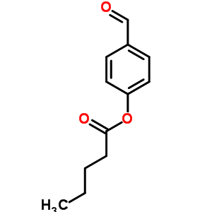 Pentanoic acid 4-formylphenyl esterStructure,50262-50-5Structure Pentanoic acid 4-formylphenyl ester Structure,50262-50-5Structure