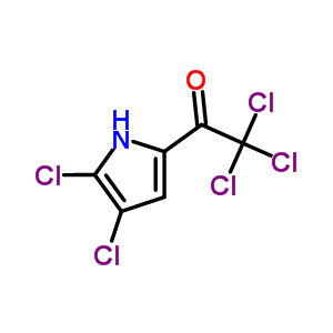 2,2,2-Trichloro-1-(4,5-dichloro-1H-pyrrol-2-yl)ethanoneStructure,50371-51-2Structure 2,2,2-Trichloro-1-(4,5-dichloro-1H-pyrrol-2-yl)ethanone Structure,50371-51-2Structure