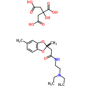 N-(2-二乙基氨基乙基)-2,5-二甲基-1,3-苯并二氧雜環(huán)戊烯-2-乙酰胺結(jié)構(gòu)式_50836-29-8結(jié)構(gòu)式