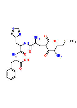 L-methionyl-l-a-glutamyl-l-histidyl-l-phenylalanineStructure,50842-42-7Structure L-methionyl-l-a-glutamyl-l-histidyl-l-phenylalanine Structure,50842-42-7Structure