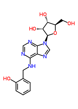 6-(2-Hydroxybenzylamino)-9-beta-d-ribofuranosylpurineStructure,50868-58-1Structure 6-(2-Hydroxybenzylamino)-9-beta-d-ribofuranosylpurine Structure,50868-58-1Structure