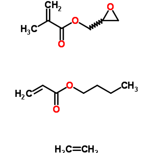 2-Methyl-2-propenoic acid 2-oxiranylmethyl ester polymer with butyl 2-propenoate and etheneStructure,51109-15-0Structure 2-Methyl-2-propenoic acid 2-oxiranylmethyl ester polymer with butyl 2-propenoate and ethene Structure,51109-15-0Structure