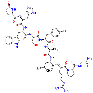 Ala(6)-lhrhStructure,51278-35-4Structure Ala(6)-lhrh Structure,51278-35-4Structure