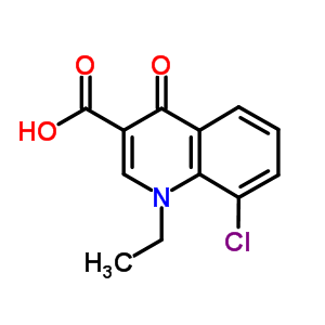8-Chloro-1-ethyl-4-oxo-quinoline-3-carboxylic acidStructure,51395-55-2Structure 8-Chloro-1-ethyl-4-oxo-quinoline-3-carboxylic acid Structure,51395-55-2Structure