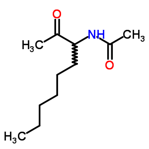 Rac 3-acetamido-nonan-2-oneStructure,51714-09-1Structure Rac 3-acetamido-nonan-2-one Structure,51714-09-1Structure