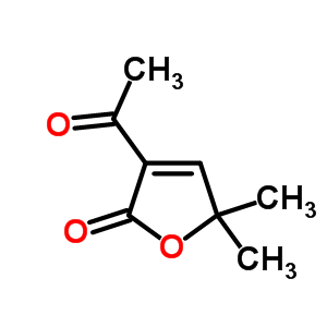 2(5H)-furanone,3-acetyl-5,5-dimethyl-Structure,51716-57-5Structure 2(5H)-furanone,3-acetyl-5,5-dimethyl- Structure,51716-57-5Structure