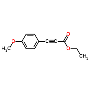 Ethyl3-(4-methoxyphenyl)propiolateStructure,51718-85-5Structure Ethyl3-(4-methoxyphenyl)propiolate Structure,51718-85-5Structure