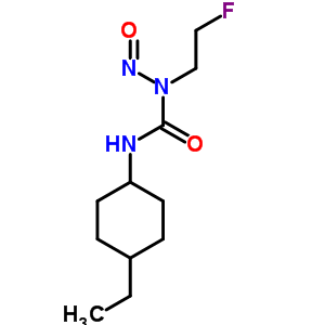 3-(4β-ethylcyclohexan-1α-yl)-1-(2-fluoroethyl)-1-nitrosoureaStructure,51795-05-2Structure 3-(4β-ethylcyclohexan-1α-yl)-1-(2-fluoroethyl)-1-nitrosourea Structure,51795-05-2Structure