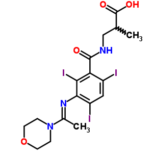Iomorinic acidStructure,51934-76-0Structure Iomorinic acid Structure,51934-76-0Structure